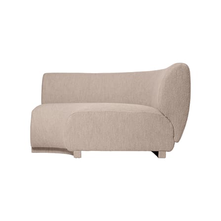 Rico Modular sofa  textile beige / 90° wide angle Unit - UK version - Ferm Living