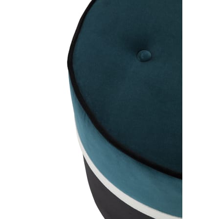 Pouf Léo Small / Ø 42 x H 40 cm - Velours - Maison Sarah Lavoine