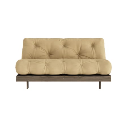 Canapé convertible Roots / L 160 cm - 3 positions / Structure marron - KARUP DESIGN