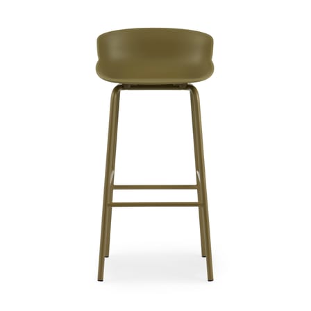 Sgabello alto Hyg materiale plastico verde / H 75 cm - Polipropilene - Normann Copenhagen