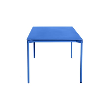 Table rectangulaire Fromme métal bleu / Aluminium - 180 x 90 cm - Petite Friture
