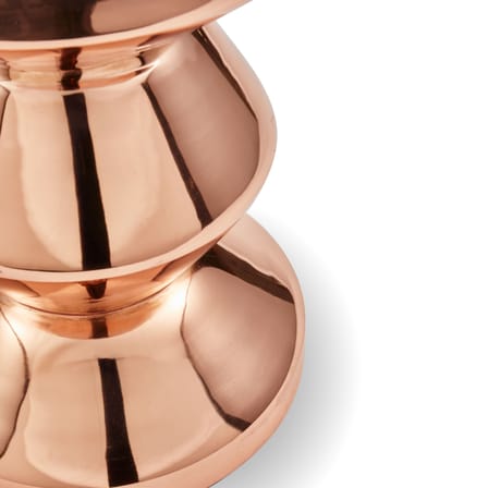 Tabouret Zig Zag Metal rose - Pols Potten