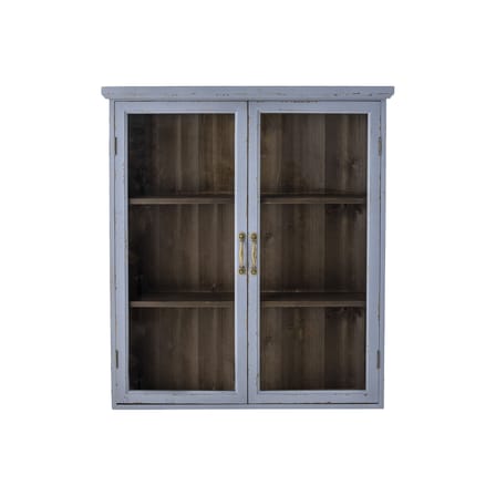 Hazem Wall storage wood blue / W 81 x D 22 x H 91 cm - Bloomingville