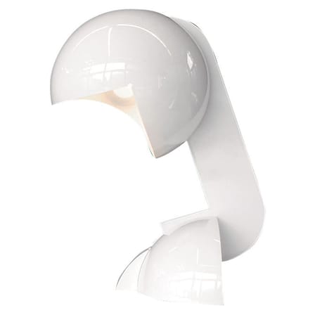 Lampe de table Ruspa métal blanc / Modèle d'exposition - Martinelli Luce