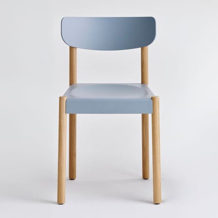 Chaise Pack 10 bleu / Polypropylène recyclé - Hay