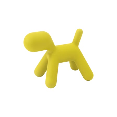 Décoration Puppy XS plastique jaune / L 18,5 cm - Eero Aarnio, 2005 - Magis