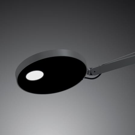 Lampe de table Demetra LED métal gris / Avec détecteur de présence - Artemide