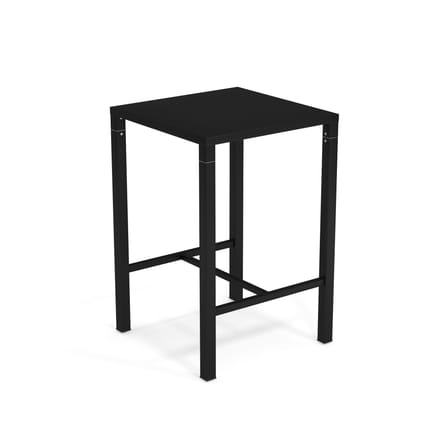 Stehtisch Nova metall schwarz / 70 x 70 cm x H 105 cm - Stahl - Emu