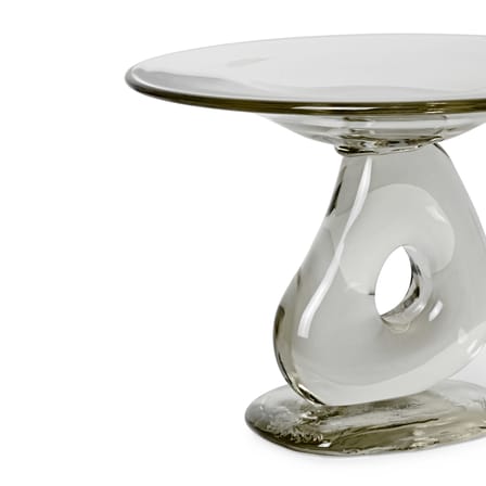 Centre de table Damo verre transparent / Plat de présentation - Ø 30 x H 22.5 cm - Ferm Living