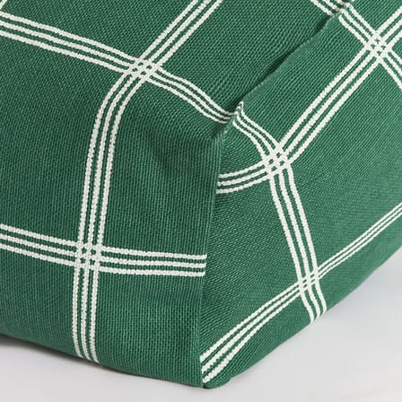 Pouf enfant Vibes tissu vert - NOBODINOZ