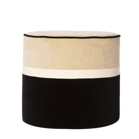 Pouf Léo Small / Ø 42 x H 40 cm - Velours - Maison Sarah Lavoine