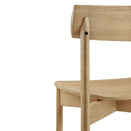 Sedia impilabile Risu legno naturale - Ethnicraft
