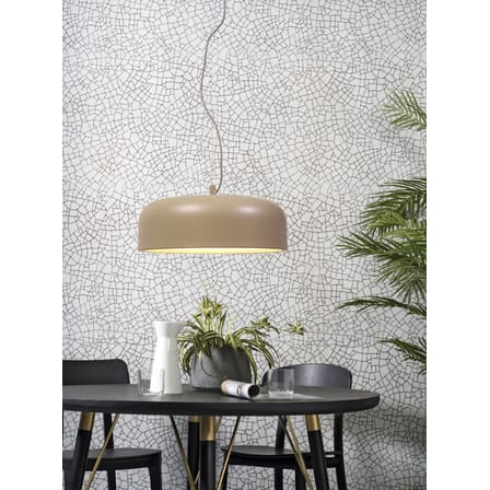 Suspension Marseille métal beige / Ø 48 ,5 cm - It's about Romi