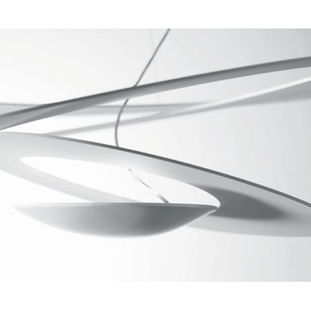 Suspension Pirce métal blanc / Ø 97 cm - Artemide
