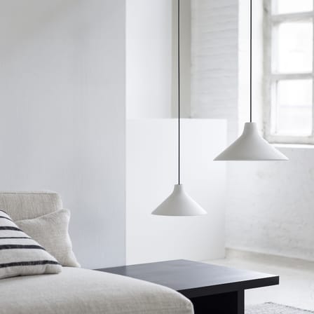 Suspension Seam Large céramique blanc / Ø 33 cm - Serax
