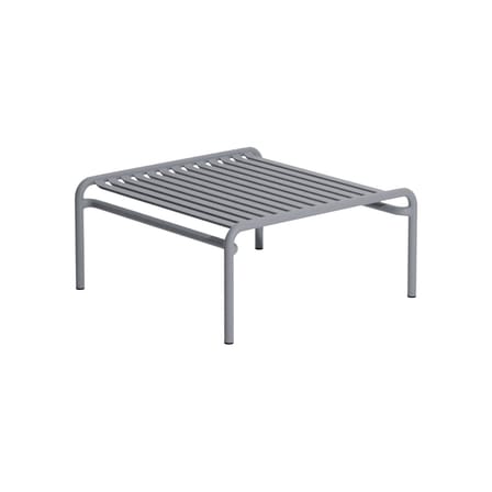 Table basse Week-end métal gris / 69 x 60 cm - Aluminium - Petite Friture