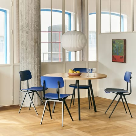 Table ronde Loop bois naturel / Ø 120 cm - Hay
