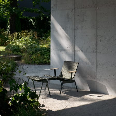 Tabouret Ville AV46 tissu noir - &tradition
