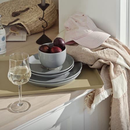 Limfjord Wine glass glass transparent / 30 cl - BROSTE COPENHAGEN