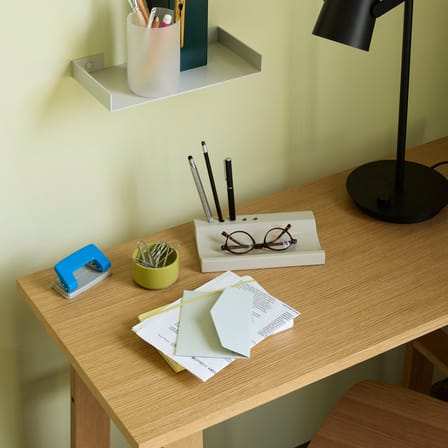 Bureau Poke bois naturel / L 100 x P 45 cm - HÜBSCH