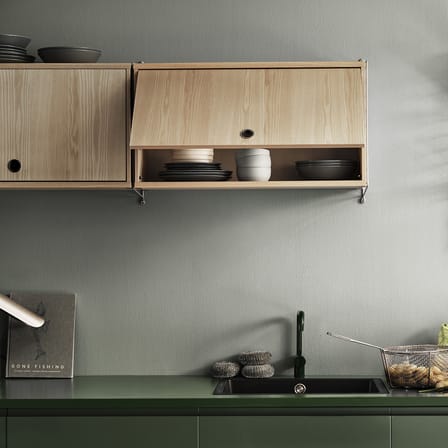 Caisson / 1 porte relevable - L 78 x P 30 x H 42 cm - String Furniture