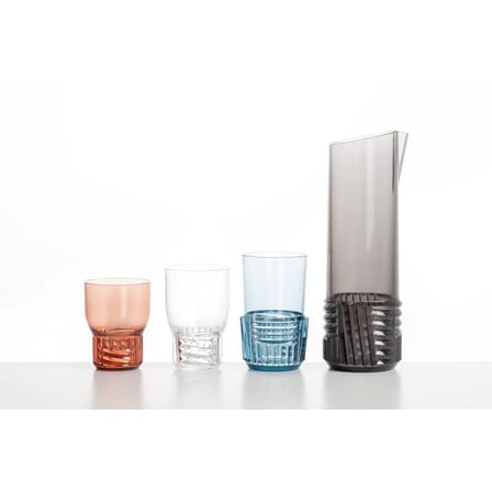 Carafe Trama plastique transparent / 1 L - Kartell