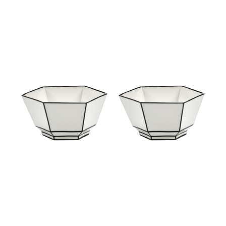 Ciotola Carte Blanche ceramica bianco / Set di 2 - Serax