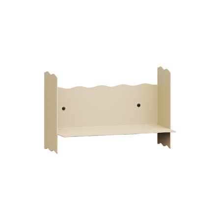 Etagère murale Pli Vague by Uchronia / L 30 x P 15 cm - TIPTOE