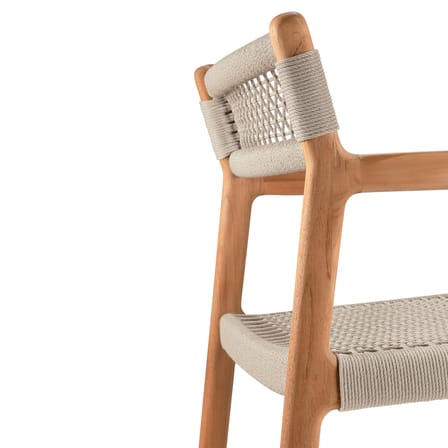 Fauteuil de repas Jack Woven Outdoor/ Corde - Ethnicraft