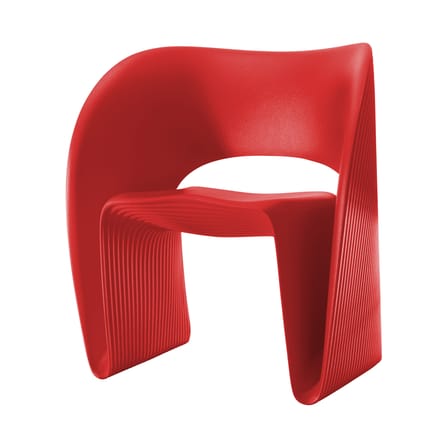Fauteuil Raviolo plastique rouge / Ron Arad, 2011 - Magis