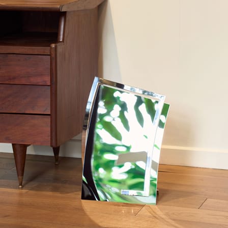 Qua A3 Free standing mirror metal mirror / L 26 x H 46.8 cm - BANG
