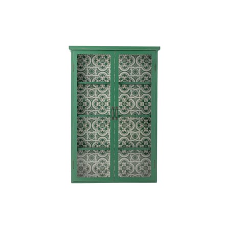 Portaoggetti da parete Hazem legno verde / Utensile - L 81 x P 22 x H 122 cm - Bloomingville