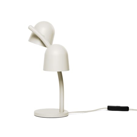 Lampe de table Little Lebow métal blanc / 2 spots orientable - Fatboy