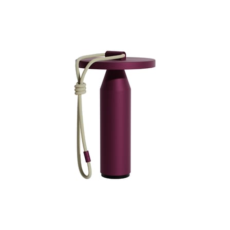Lampe extérieur sans fil rechargeable Quasar Grande LED métal violet / H 37 cm - Petite Friture