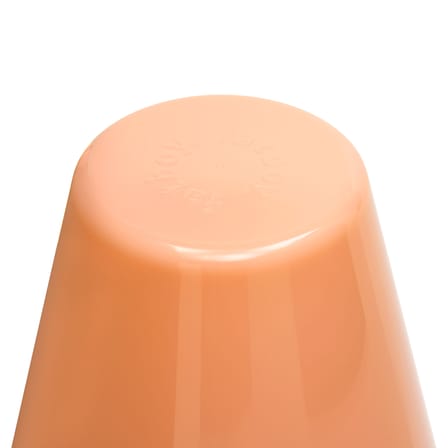 Lampe sans fil rechargeable Edison The Ambiance orange / Indoor - H 25 cm - Fatboy