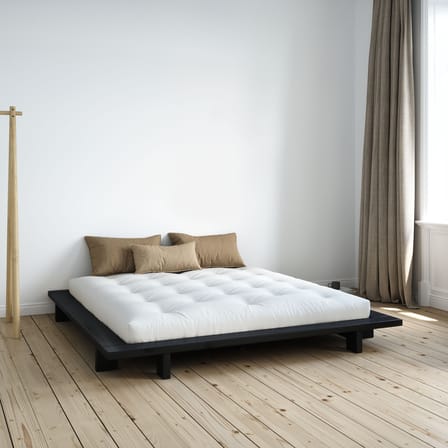 Materasso futon Traditional tessuto bianco / 180 x 200 x H 13 cm - Fermo / Fatto a mano - KARUP DESIGN
