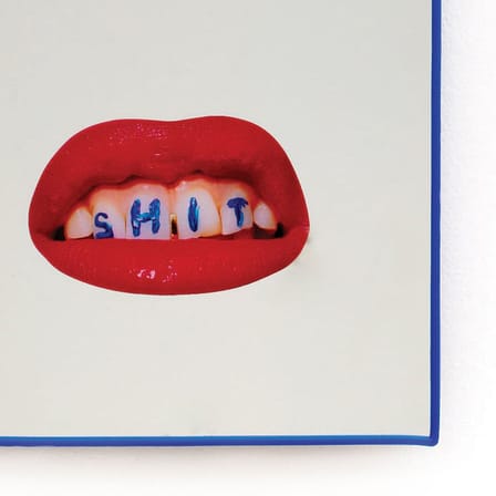 Miroir Toiletpaper plastique multicolore / Shit   -  Small H 23 cm - Seletti