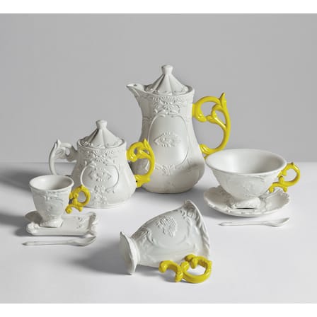 Mug I-Mug céramique orange blanc - Seletti