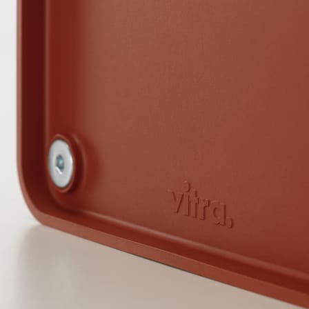 Panier Locker Box SMALL tissu rouge / Organiseur de bureau - L 36,5 cm / Konstantin Grcic, 2021 - Vitra