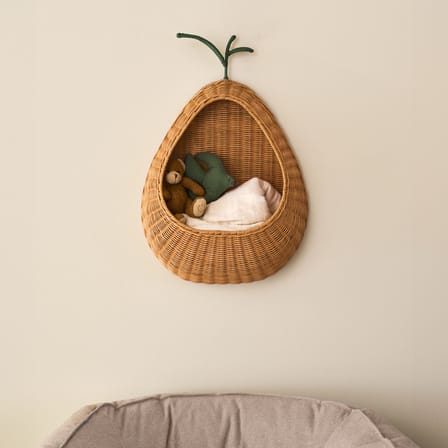 Rangement mural Pear / Rotin - L 45.7 x H 68 cm - Ferm Living