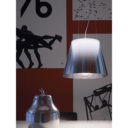Suspension K Tribe S2 plastique transparent Ø 39.5 cm - Flos