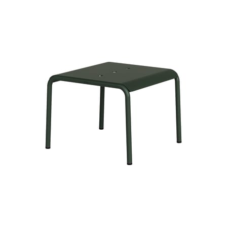 Table basse Panorama métal vert / 50 x 50 x H 38,2 cm - TIPTOE