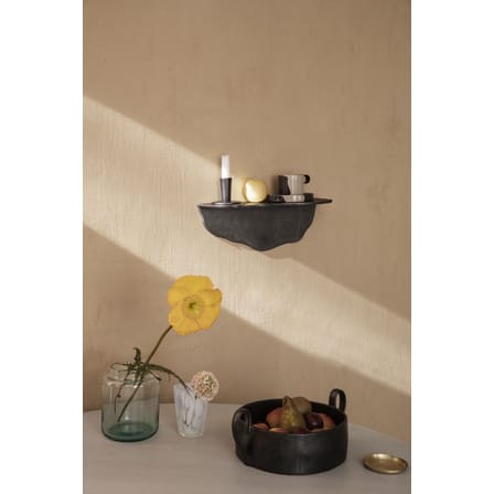 Tablett Basho gold metall Rund / Messing Ø 9,5 cm - Ferm Living