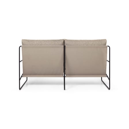 Canapé de jardin 2 places Desert tissu beige / L 156 cm - Ferm Living