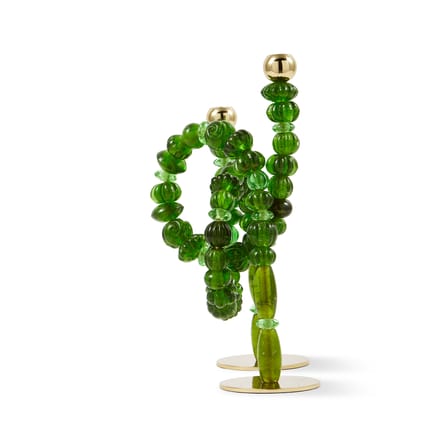 Chandelier Perles verre vert - Pols Potten