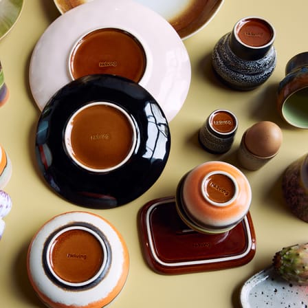 Set de 4 coupelles 70s ceramics / Ø 12,5 - 40 cl - HK LIVING