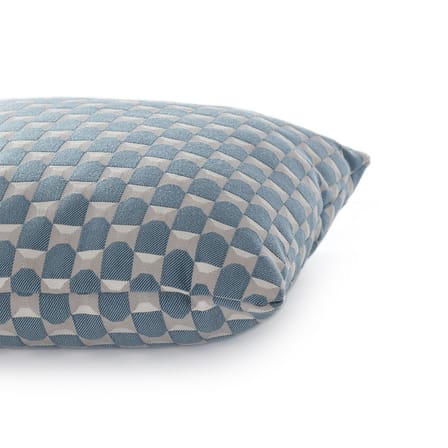 Coussin d'extérieur Liberty tissu bleu / 45 x 45 cm - Kartell