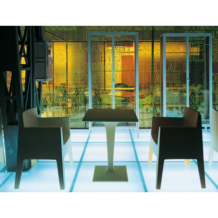 Fauteuil empilable Toy plastique blanc / Philippe Starck, 1995 - Driade