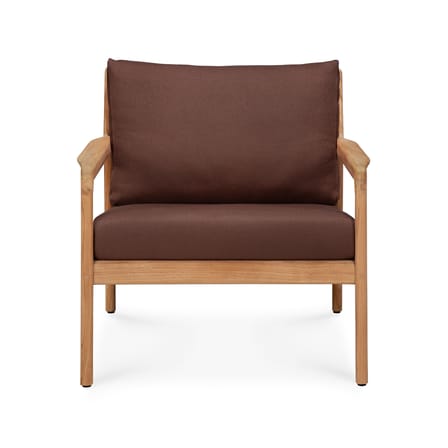 Fauteuil rembourré Jack Outdoor / Teck - Ethnicraft