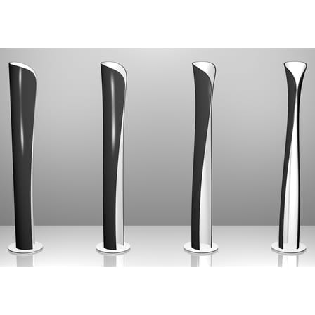 Lampadaire Cadmo LED métal noir - Artemide